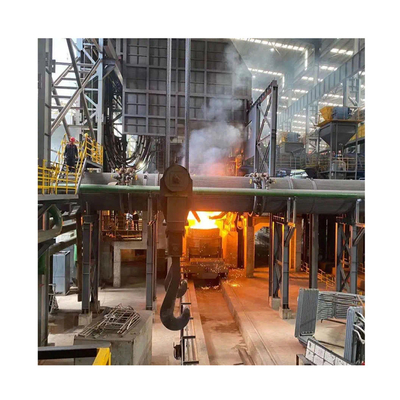 Electric Continuous Casting Process With Water Cooling System